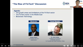 GCC BDI Online Networking Event | 1 October 2020 | Session 1: The Rise of FinTech